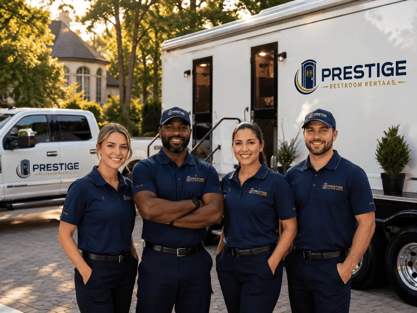 Trusted Luxury Portable Restrooms company in Caputa, SD